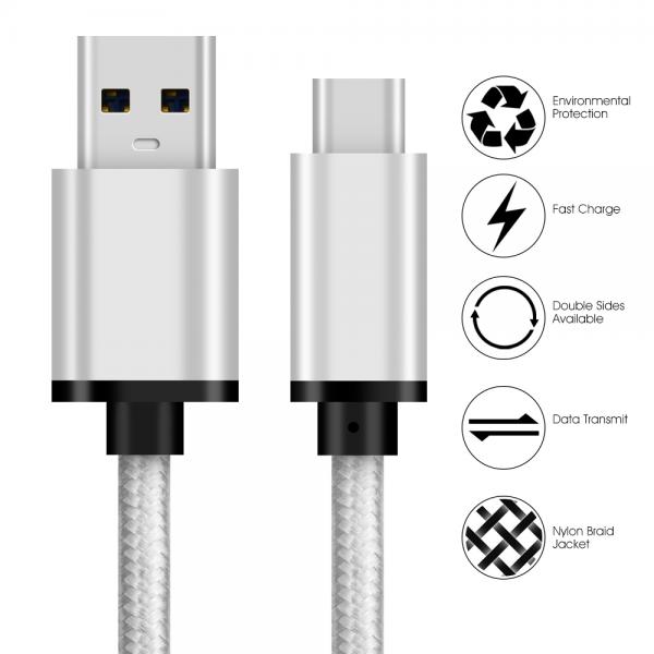Picture of USB 3.0 Type C cable sliver